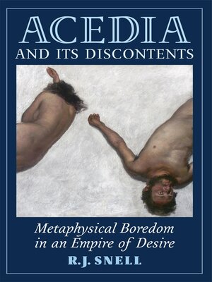 cover image of Acedia and Its Discontents